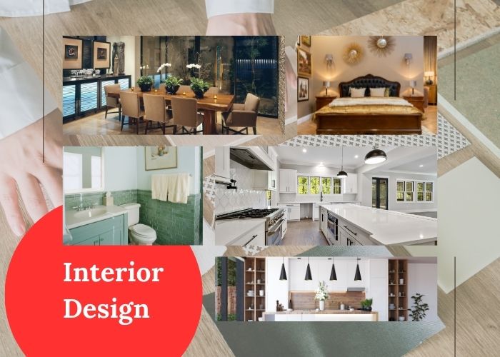 Stylish interior design showcasing modern living room with elegant furniture and decor